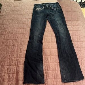 Size 0 L.A Idol Blinged Out Jeans